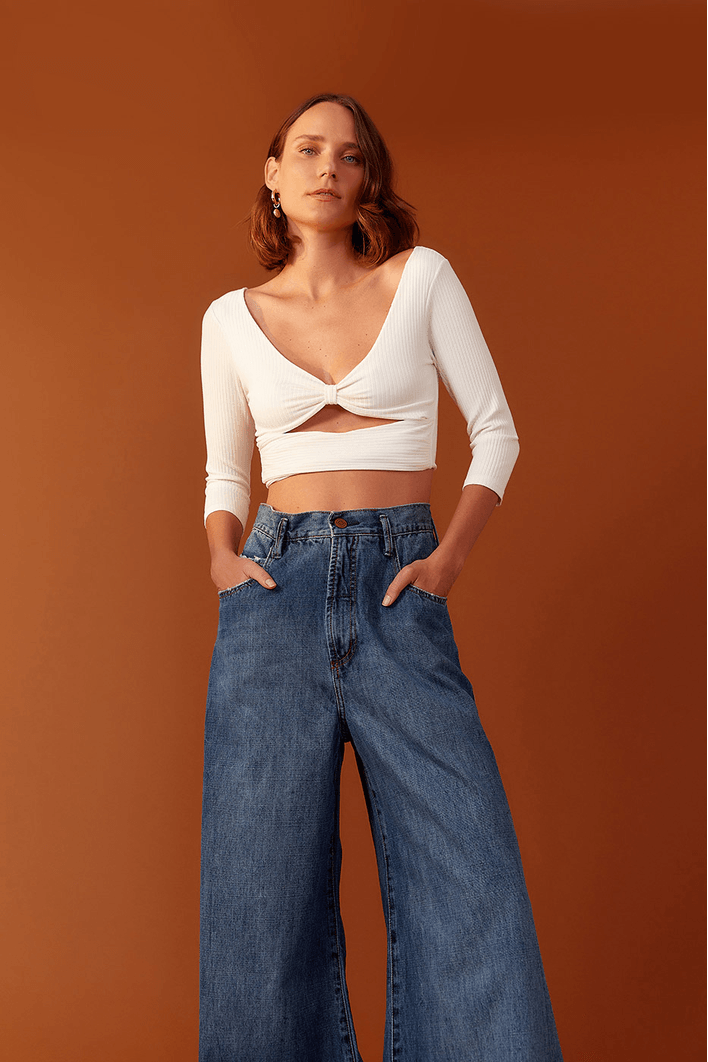 Calça Jeans Puídos