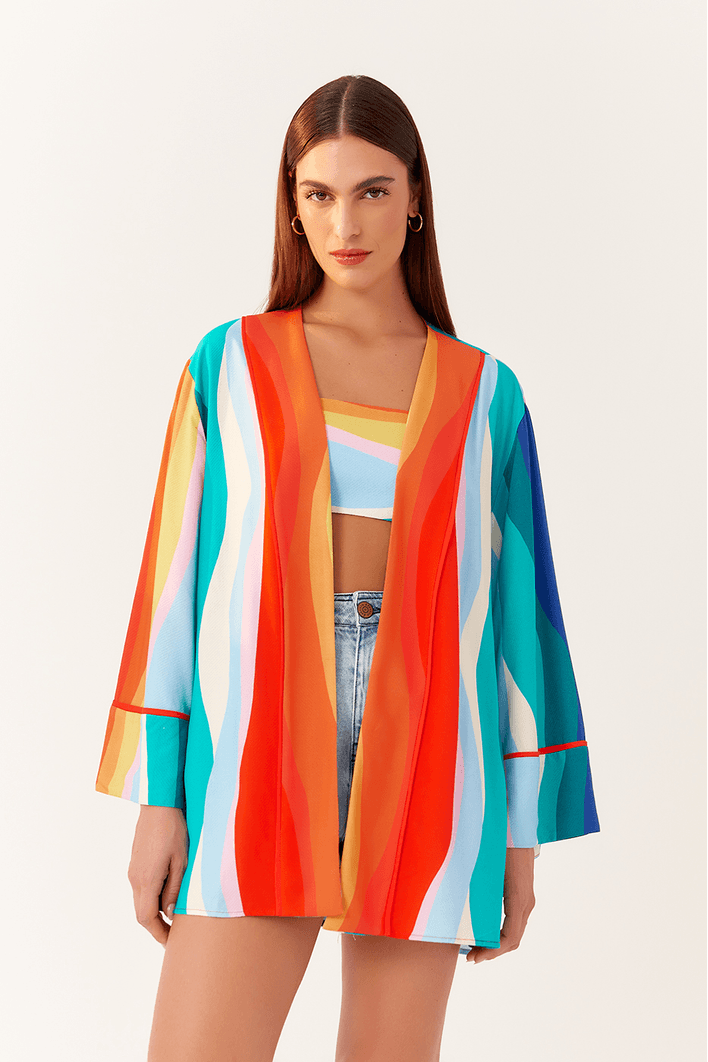 Kimono Estampa Poente