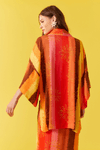 Kimono Cetim Estampa Trópicos
