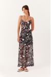 Vestido Cropped Tule Estampa Jangada