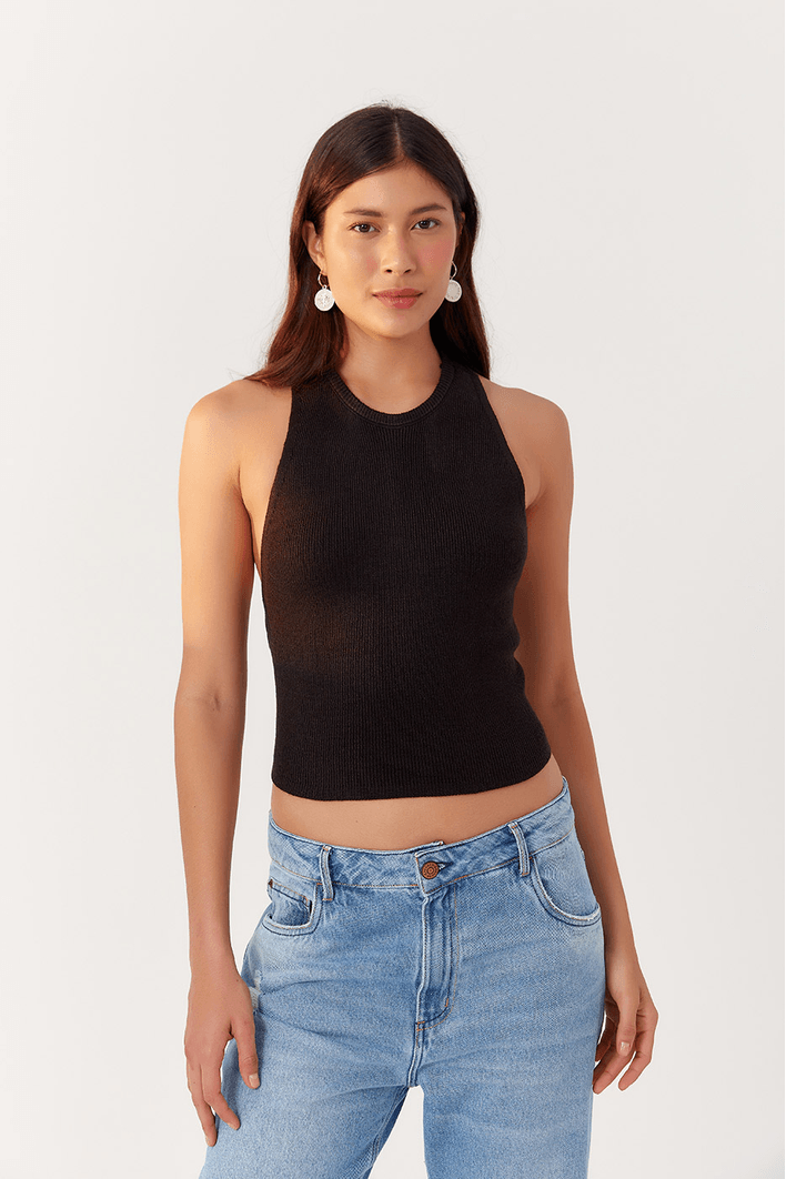 Blusa Tricot Cavada