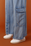 Calça Jeans Recortes