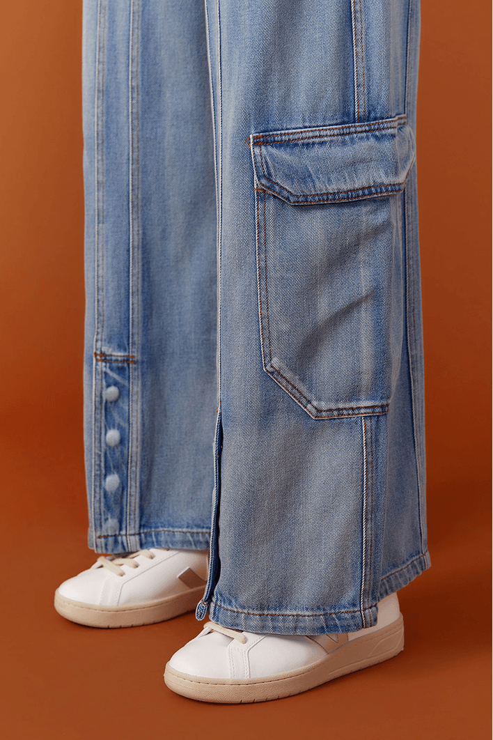 Calça Jeans Recortes