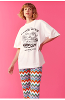 T-shirt Silk Dance Wiht Waves