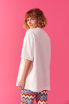 T-shirt Silk Dance Wiht Waves