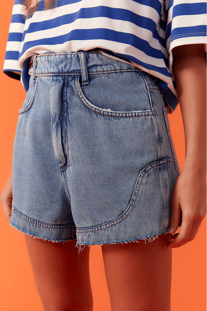 Short Jeans Bainha