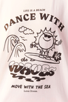 T-shirt Silk Dance Wiht Waves