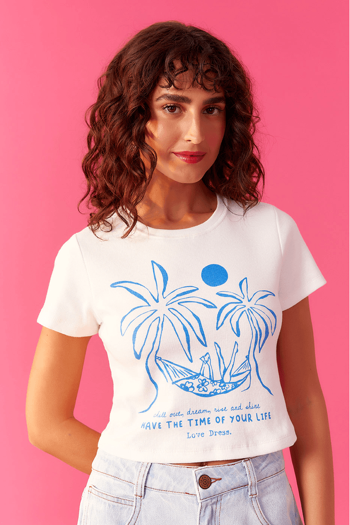 Blusa Ribana Silk Chill Out