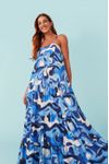 Vestido Longo Estampa Balanço do Mar