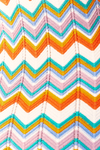 Vestido Cropped Tricot Jacquard Zig Zag