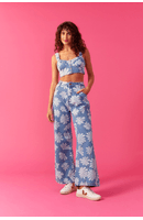Calça Jeans Feito Flor