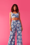 Calça Jeans Feito Flor