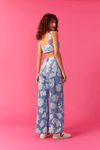 Calça Jeans Feito Flor