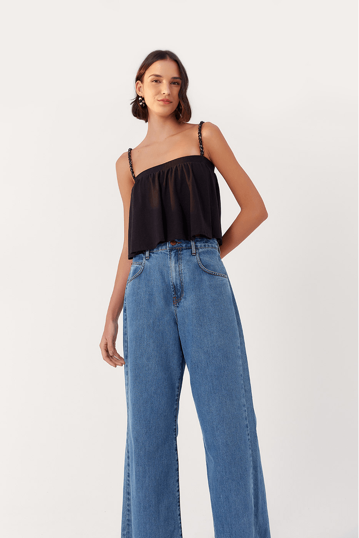 Calça Jeans Reta Basic