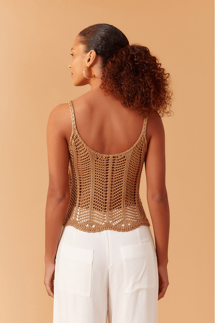 Blusa Tricot Lurex