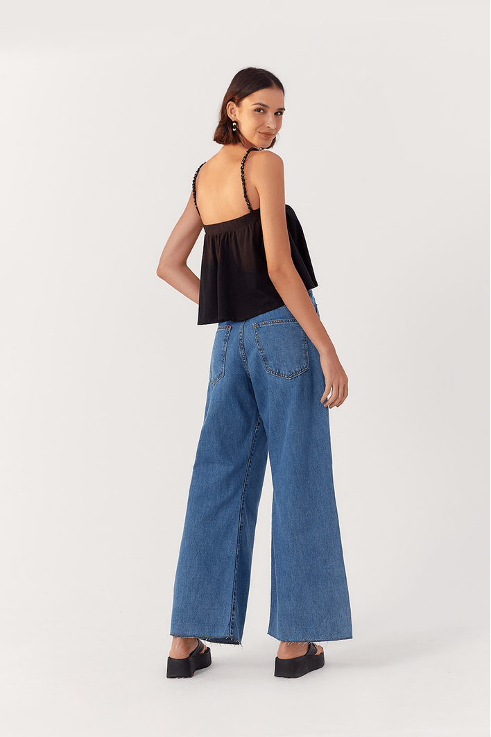 Calça Jeans Reta Basic