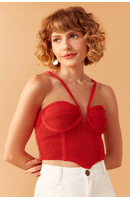 Top Corselet Tricot Aro