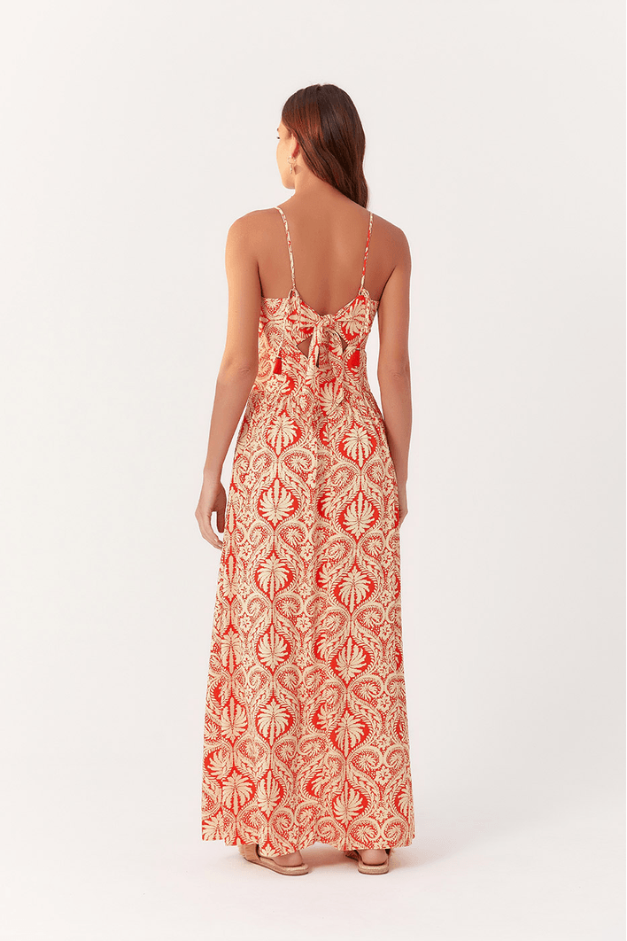 Vestido Longo Estampa Verano Beta