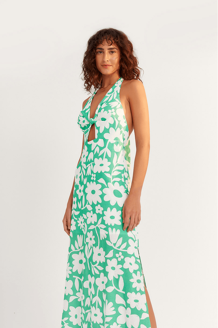 Vestido Cropped Estampa Clorofila