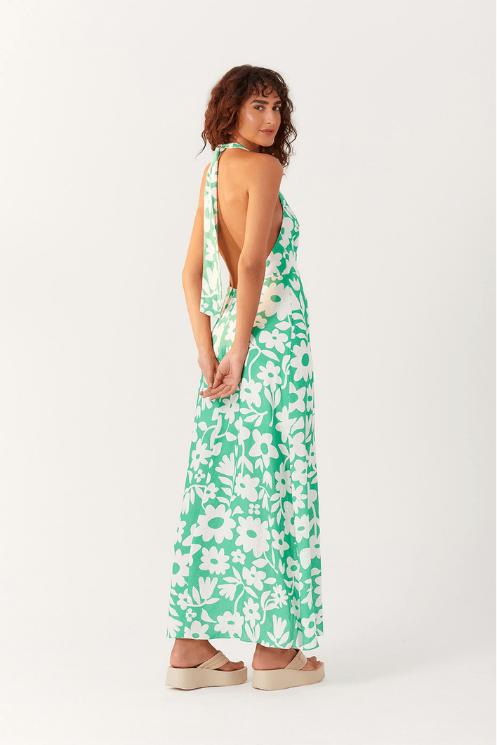 Vestido Cropped Estampa Clorofila