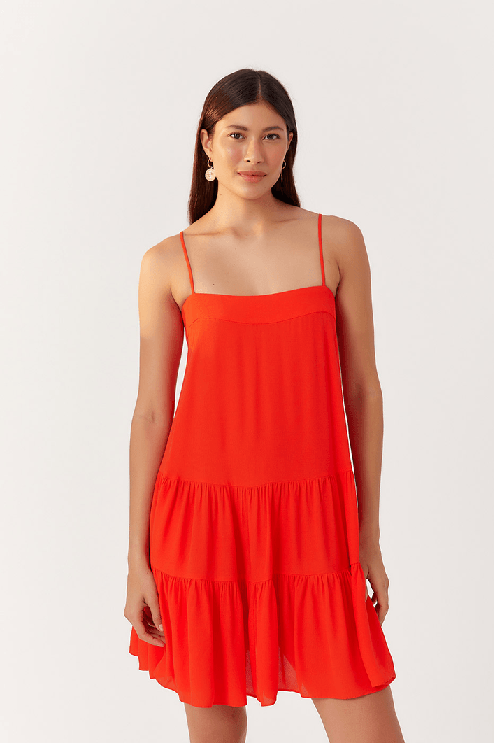 Vestido Curto Crepe Marias