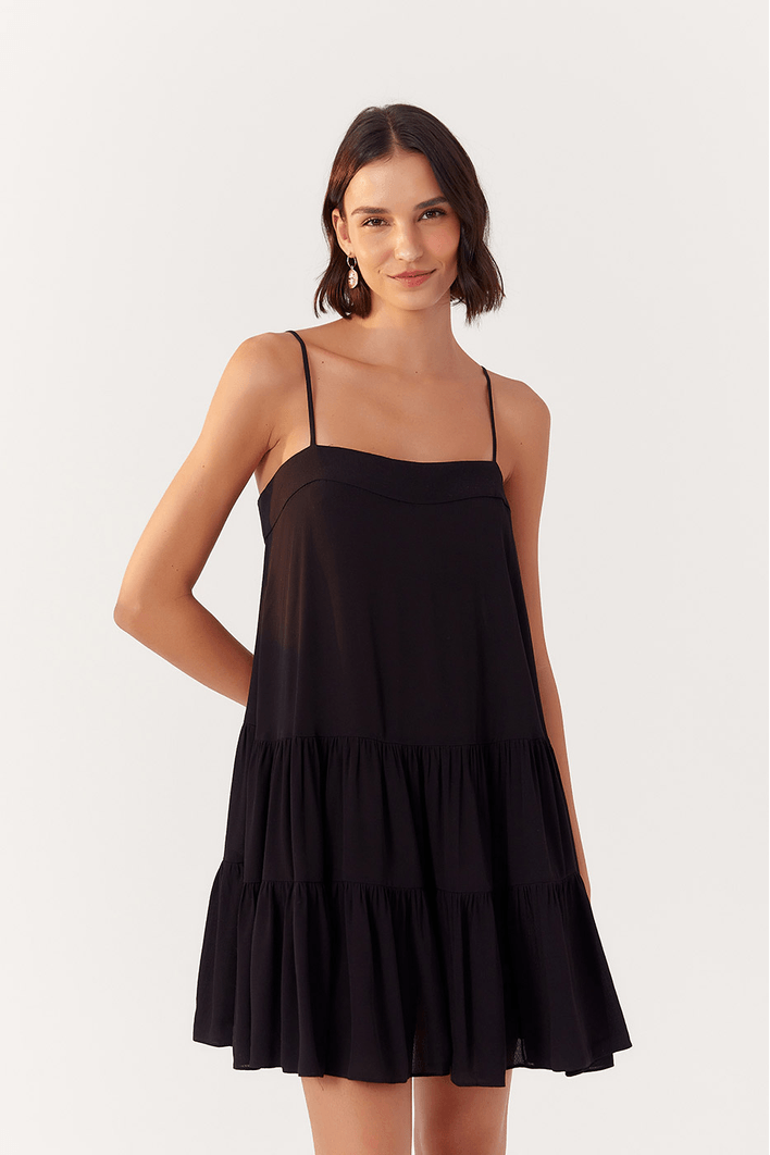 Vestido Curto Crepe Marias