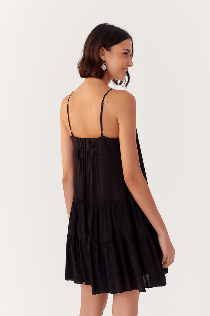 Vestido Curto Crepe Marias