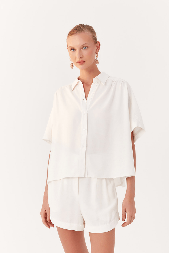 Camisa Ombro Deslocado