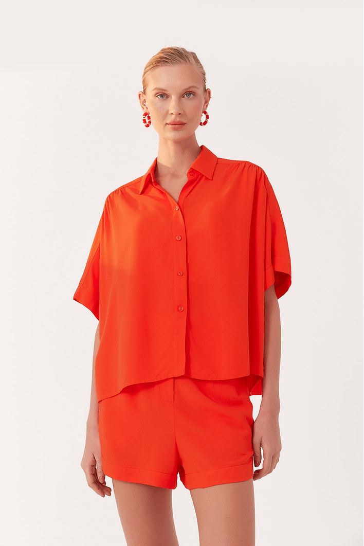 Camisa Ombro Deslocado