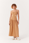 Vestido Midi Recortado