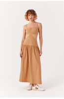 Vestido Midi Recortado