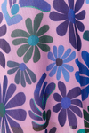 Vestido Cropped Tule Estampa Feito Flor
