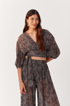 Blusa Tule Estampa Búzios