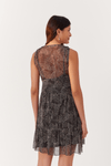Vestido Bata Tule Estampa Búzios
