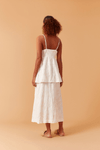 Vestido Cropped Saia Sobreposta