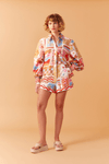 Camisa Estampa Onda Boa
