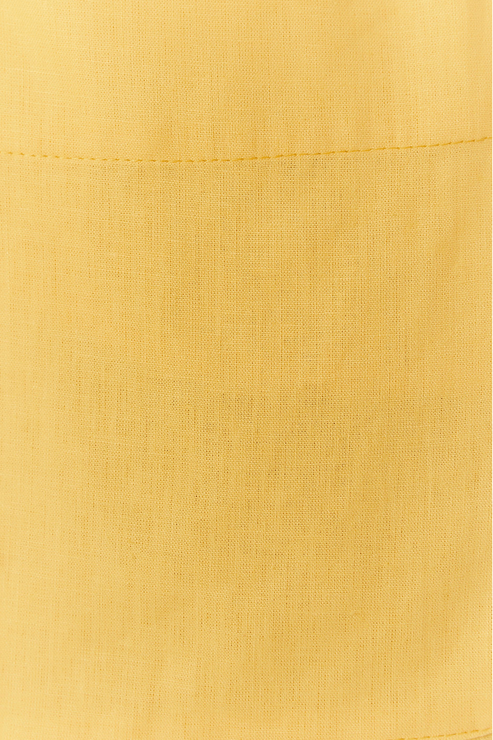 Short Bolsos Cadarço Cintura