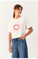 T-shirt Bordado Amor