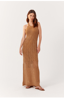 Vestido Tricot Longo Lurex
