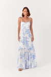 Vestido Longo Laise Estampa Refresco