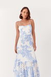 Vestido Longo Laise Estampa Refresco