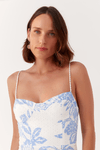 Vestido Longo Laise Estampa Refresco