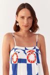 Vestido Cropped Estampa Dia de Sol