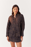 Camisa Algodão Estampa Bossa