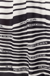 Vestido Longo Frente Única Estampa Poema