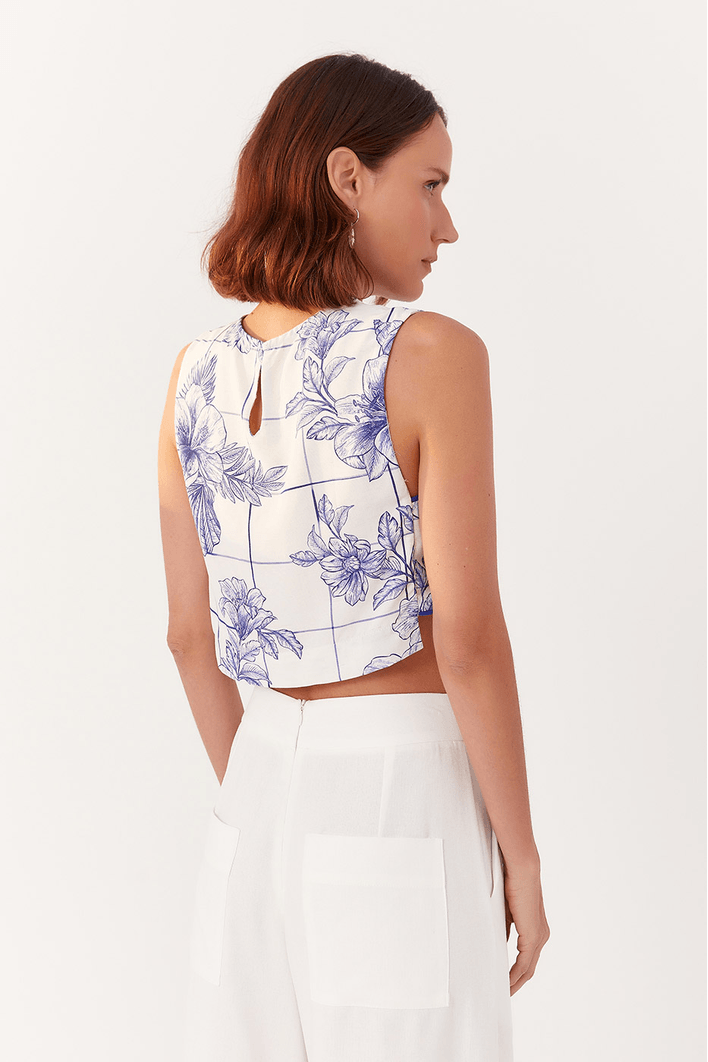 Blusa Estampa Enseada