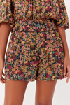 Short Lurex Estampa Água Doce