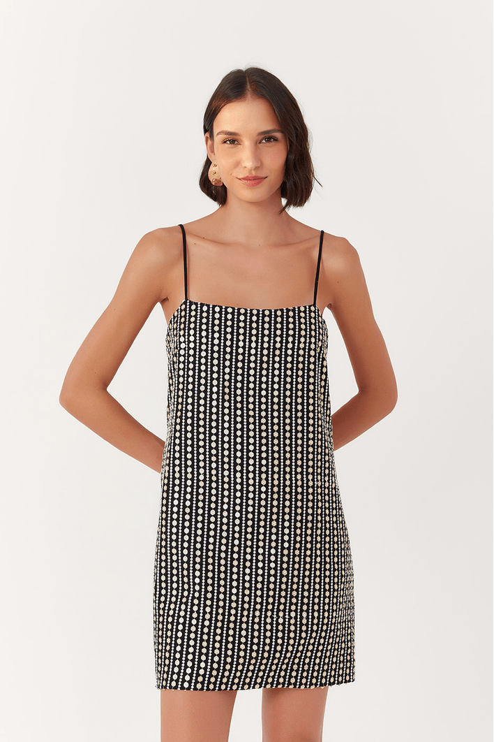 Vestido Curto Paete