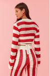 Blusa Cropped Tricot Listrada