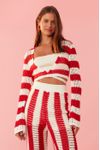 Blusa Cropped Tricot Listrada
